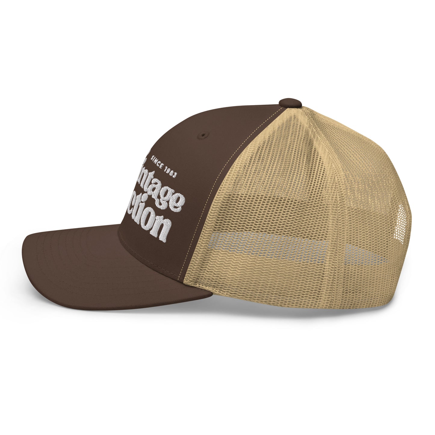 Retro Collection Trucker Cap - Never Give Up Vintage Collection