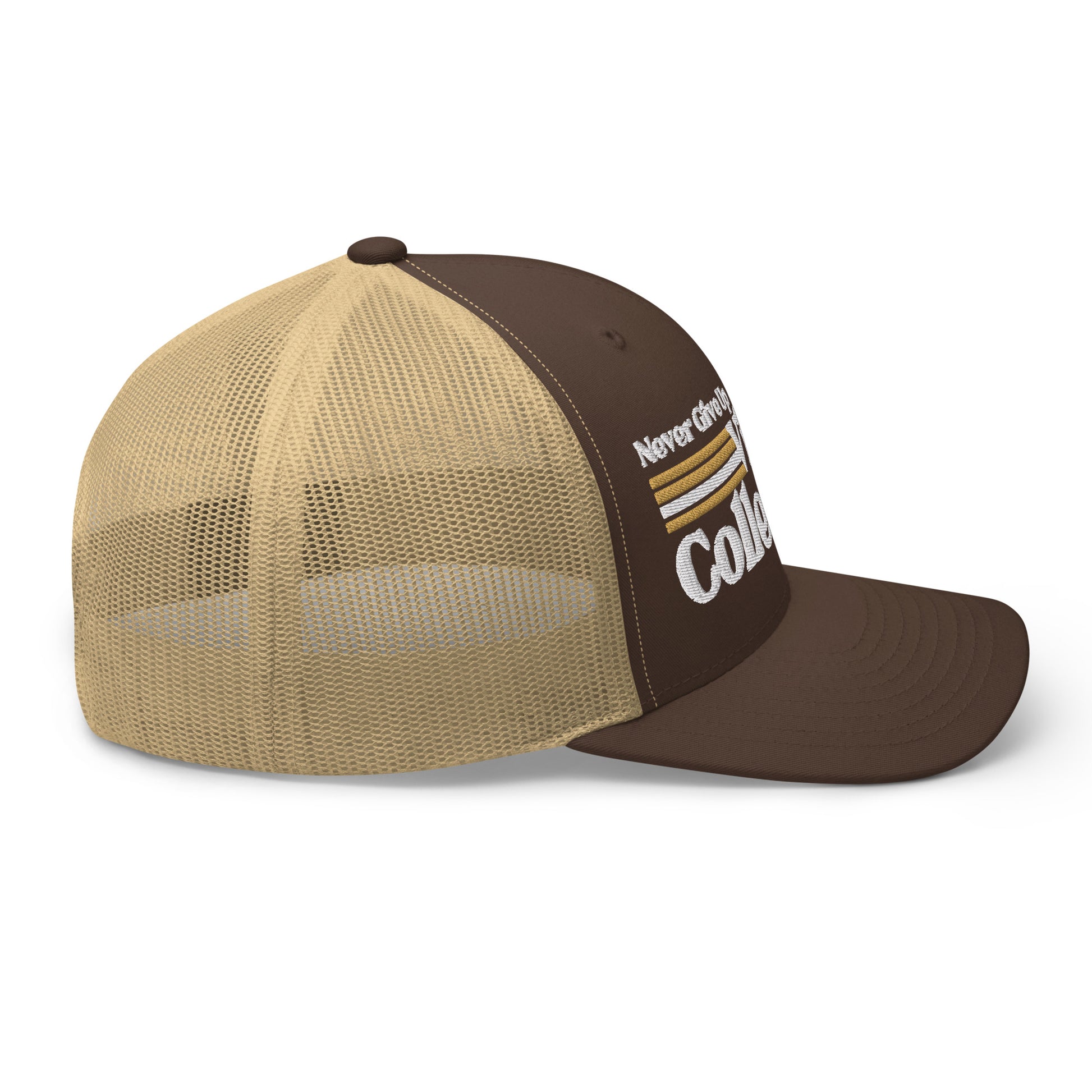 Retro Collection Trucker Cap - Never Give Up Vintage Collection