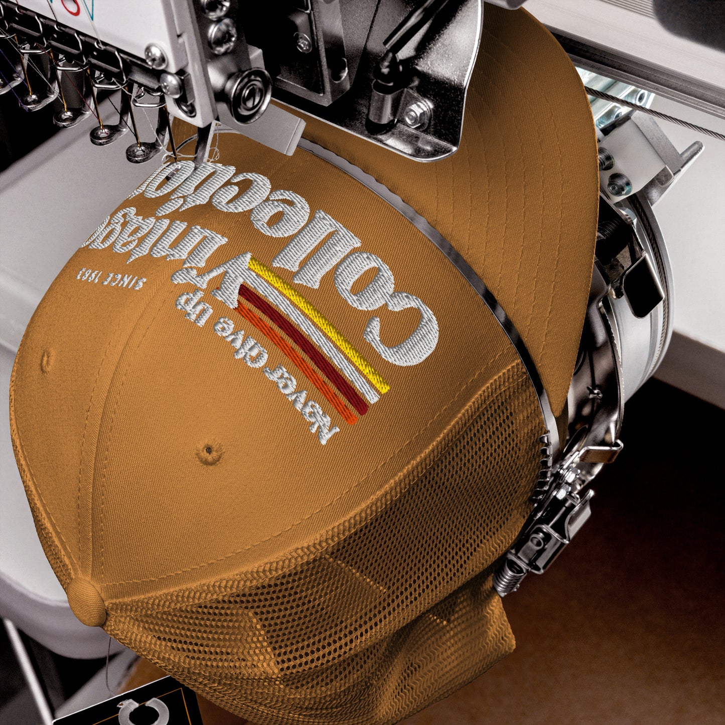 Retro Collection Trucker Cap - Never Give Up Vintage Collection