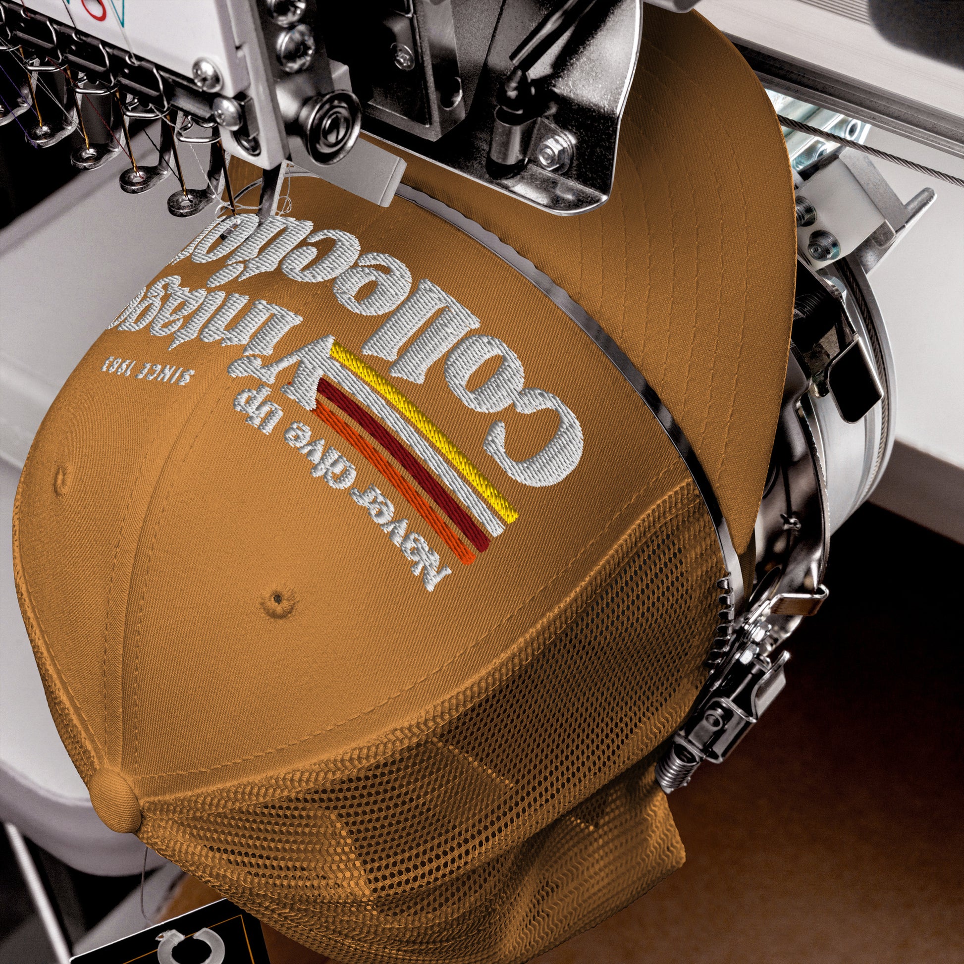 Retro Collection Trucker Cap - Never Give Up Vintage Collection