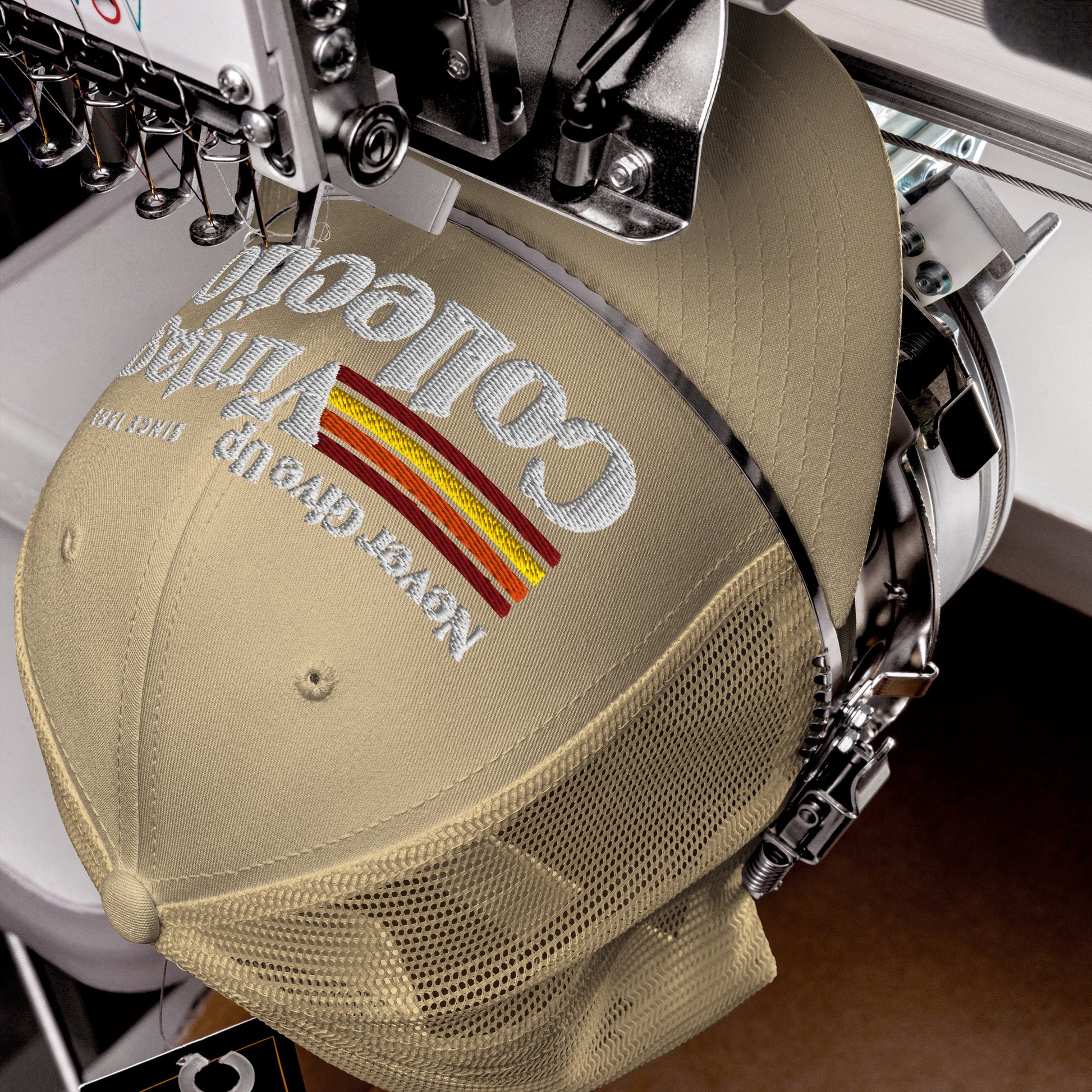 Retro Collection Trucker Cap - Never Give Up Vintage Collection