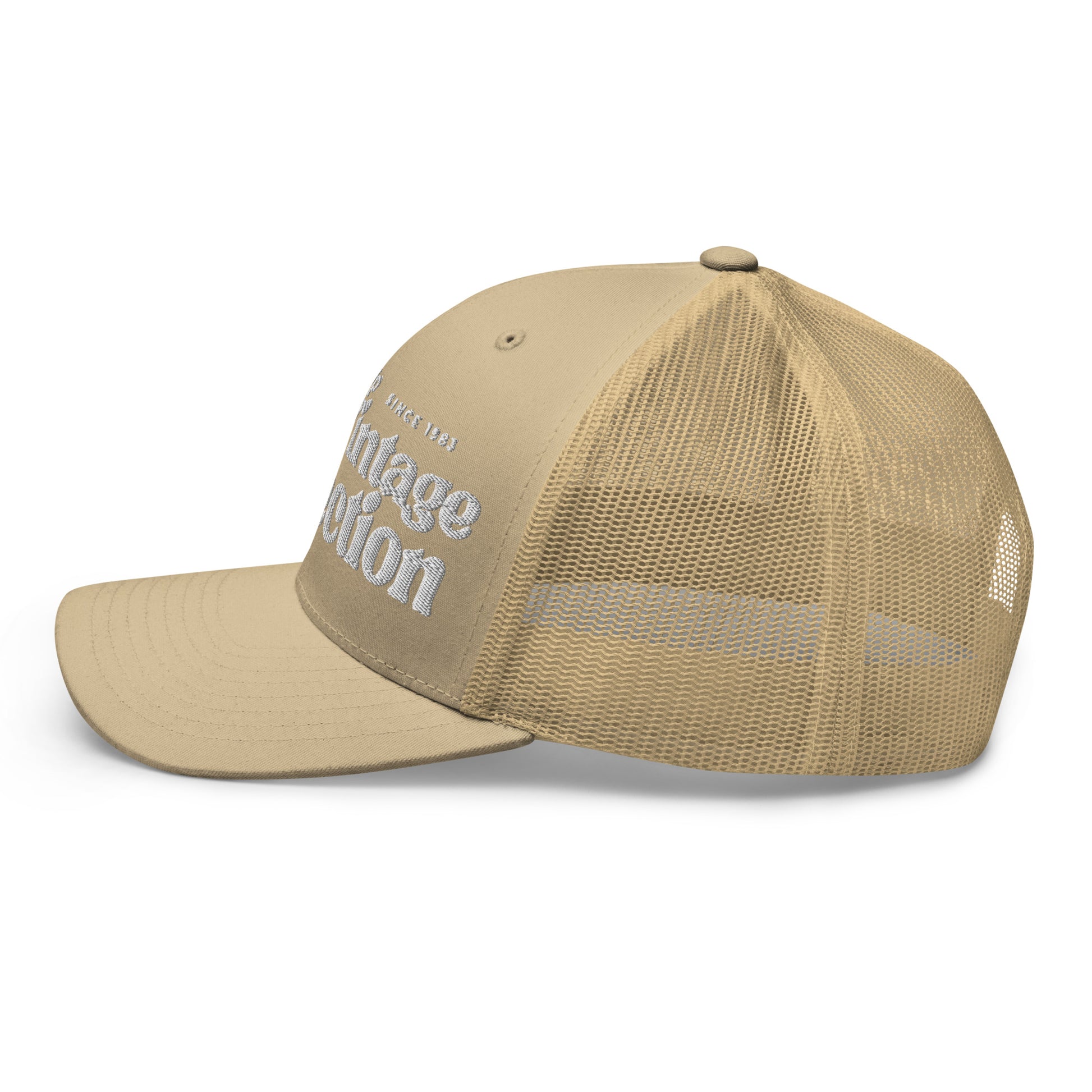 Retro Collection Trucker Cap - Never Give Up Vintage Collection