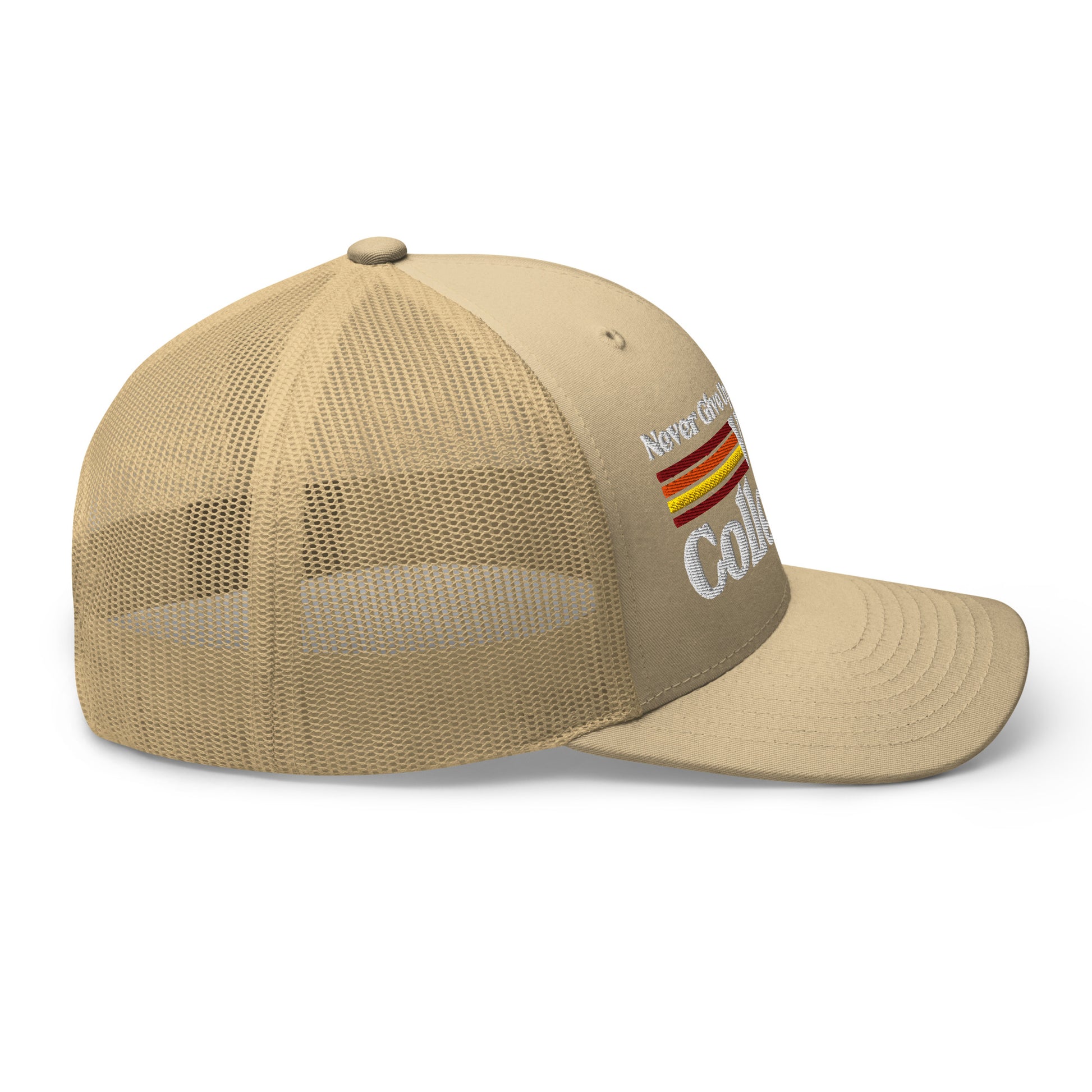 Retro Collection Trucker Cap - Never Give Up Vintage Collection
