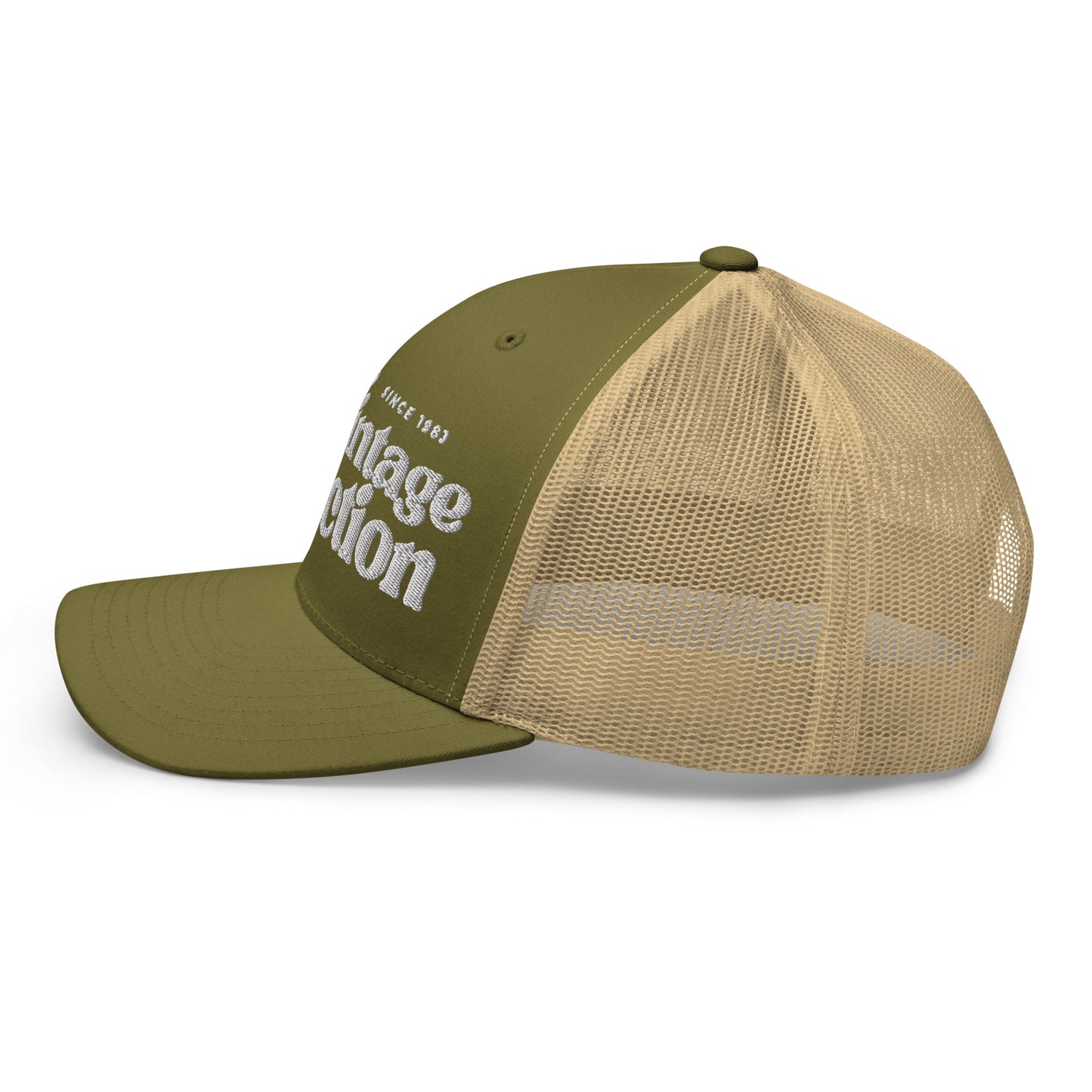 Retro Collection Trucker Cap - Never Give Up Vintage Collection