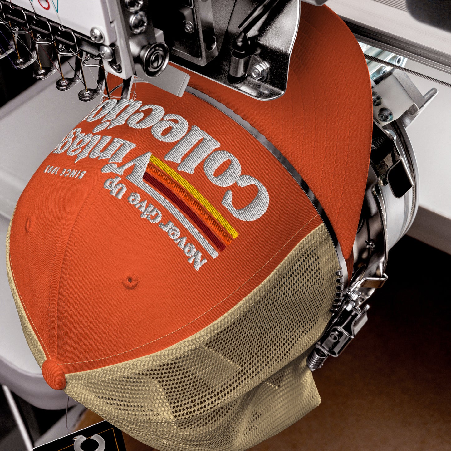 Retro Collection Trucker Cap - Never Give Up Vintage Collection