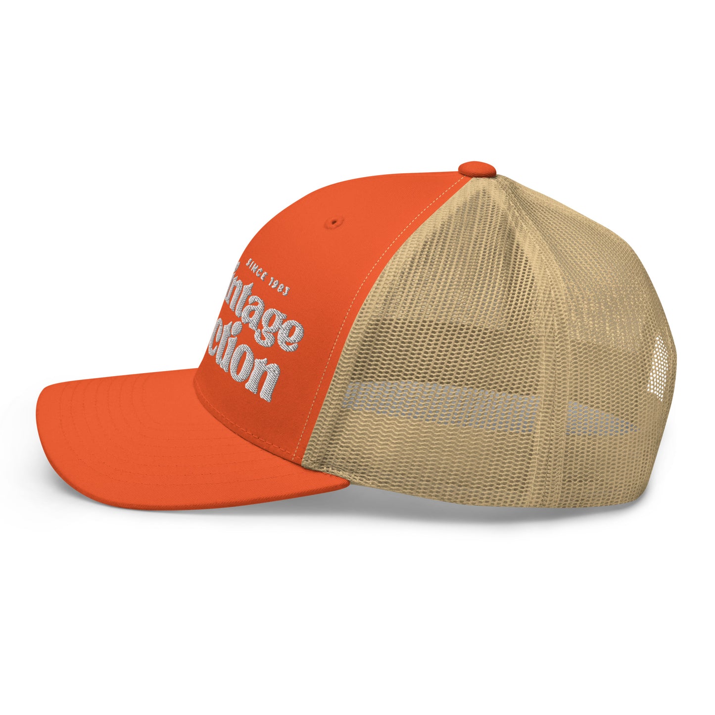Retro Collection Trucker Cap - Never Give Up Vintage Collection