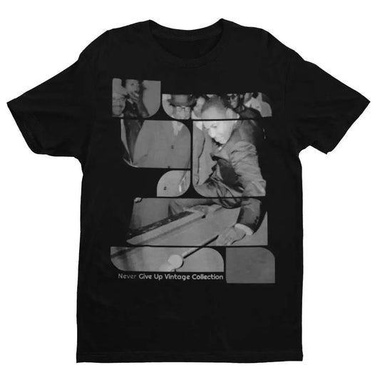 MLK Corner Pocket Unisex Tee - Never Give Up Vintage Collection