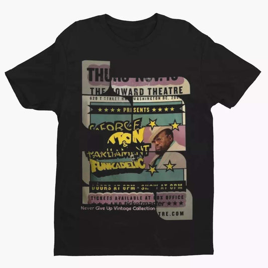 Funkadelic Concert Unisex Tee - Never Give Up Vintage Collection