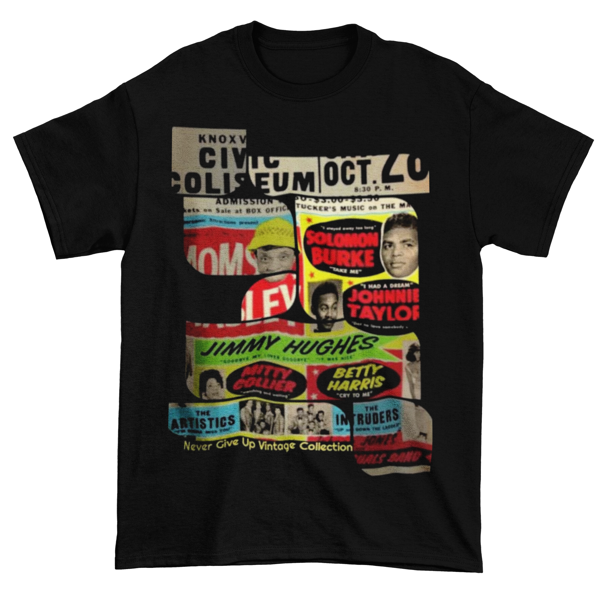 Moms Mabley Unisex T-Shirt - Never Give Up Vintage Collection