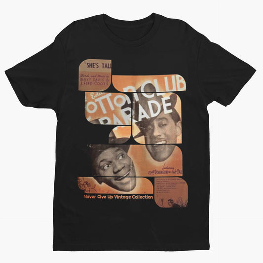 Cotton Club Unisex Tee - Never Give Up Vintage Collection