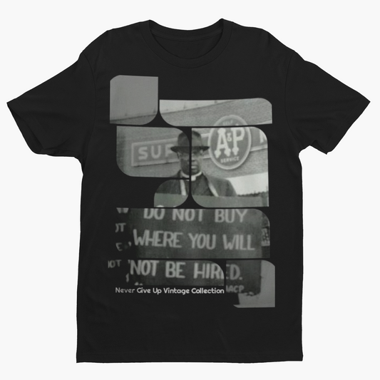 Do Not Buy Unisex Tee - Never Give Up Vintage Collection